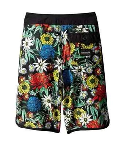 Quiksilver L112347 Kids Highline Bush Bandit Boardshorts Black Boy's Size 12 - Picture 1 of 2