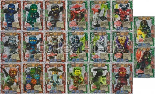 LEGO Ninjago 2 (Serie 2) Alle 20 Mega Holo Karten - Deutsch - Bild 1 von 1