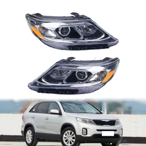 Left Driver+Right Passenger Halogen Headlight For 14-15 Kia Sorrento EX SX W/LED - Bild 1 von 13