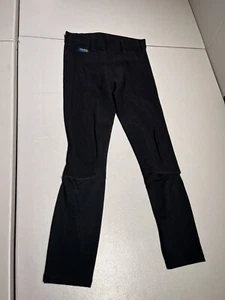 Irideon Breeches Girls Large Black Equestrian Riding Pants Nylon Elastane 24x26 - Picture 1 of 9
