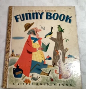 THE LITTLE GOLDEN FUNNY BOOK, 1950 FIRST EDITION - Imagen 1 de 2