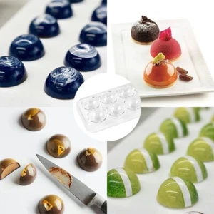 Polycarbonate Chocolate Mold Polycarbonate Chocolate Mould Round Circle Bon Bon - Picture 1 of 3