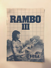 Rambo III 3 (Sega Master System, 1988) Manual Only - Authentic - US Seller