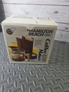 Hamilton Beach Scovill Coffee Maker 4-Cup Model 784 Brown - Picture 1 of 7