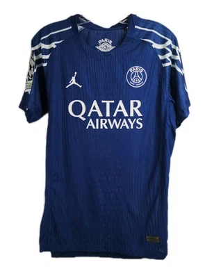 Paris Saint-Germain Mens Medium Navy Qatar Airways Dri Fit Soccer Jersey - Image 1 of 4