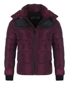 Diesel Hombre Chaqueta de Invierno Invierno Parka Chaqueta Exterior Chaqueta Acolchada - Imagen 1 de 3