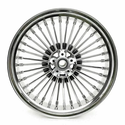 18x5.5 Fat Spoke Rear Wheel Rim for Harley Dyna Low Rider FXDL Street Bob FXDB - Image 1 of 4