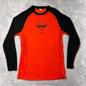 SF Giants Nike Dri Fit Long Sleeve Shirt Authentic Collection XL - Picture 1 of 8