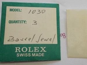 EIN ORIGINAL ORIGINAL ORIGINAL ROLEX 1030 BARREL JEWEL NEUES UHRWERK TEILE - Bild 1 von 1