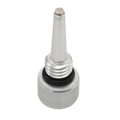 New Silver Aluminum Magnetic Oil Dipstick Car Replacement For Yamaha EF1000iS - Image 1 of 4