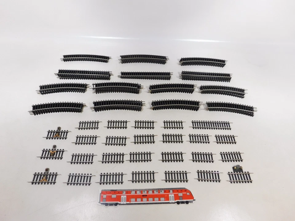 80x Piko H0 Dc To Track Hollow Profile compensating section 880 curved etc Sg / - Image 1 of 4