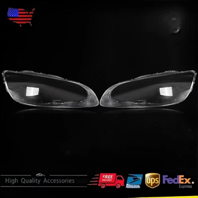 PAR Para 2014-2018 VOLVO S60 CUBIERTA DE FARO PANTALLA DE FAROS LENTE CARCASA TRANSPARENTE Foto 1 de 4