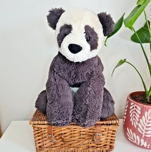 Jellycat Large Huggady Panda - Big Floppy Panda Beanie Rare/Retired Soft Toy - Picture 1 of 18