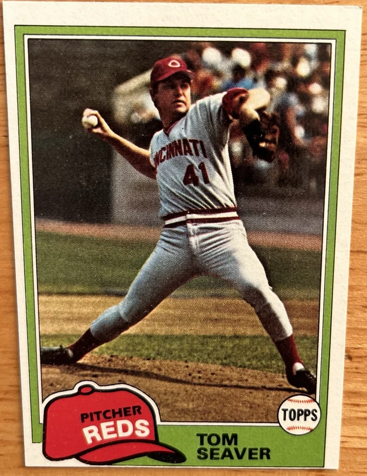 1981 年 Topps 棒球 #220,Tom Seaver — 第 1/1 张图片