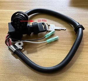 10 PIN Wire Harness Lock 6H3-82510-21 FitFor YAMAHA 50/60/70/75/85HP outboard - Picture 1 of 2