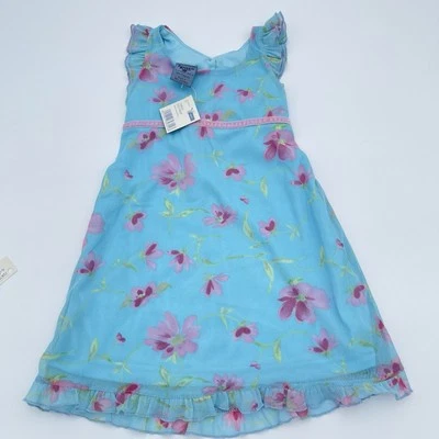 Pumpkin Patch Mesh Floral Dress Island Resort Range Size 2 NWT - image 1 of 4