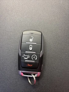 OEM Dodge RAM 1500 5 button SMART KEY PROXIMITY REMOTE FOB OHT-4882056 "mint" - Picture 1 of 6