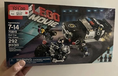 70819 The Lego Movie Bad Cop Car Chase lacrado e novo na caixa novo na caixa 2015 aposentado - Imagem 1 de 4