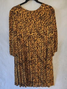 Nannatte Lepore Plissee Goldlöckchen Print Kleid GR. 16 - Bild 1 von 5