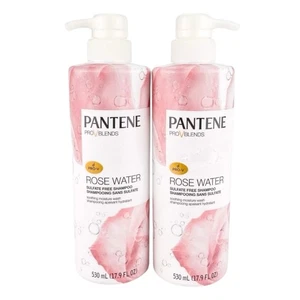 Pantene Pro V Blends Rose Wasser Sulfatfreies Shampoo 17,9 flüssige Unzen pro Menge 2 - Bild 1 von 4