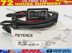 New In Box KEYENCE SR-700 Barcode Reader Scanner Free fast shipping - Picture 1 of 7