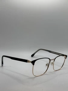 RichardTaylor Scottsdale Eyeglasses 52-18-145 Black/Gold Frames Only - Picture 1 of 8