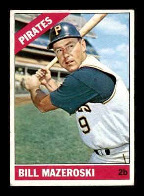 1966 Topps #210 Bill Mazeroski   VG X3577620 - Image 1 of 3