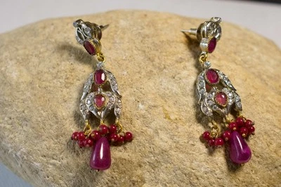 gioielli vittoriani orecchino vittoriano 1 - Immagine 1 di 4