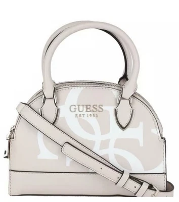Cartera GUESS Multi Sherol Cali (Crema y Blanco) con Correa Bandolera Foto 1 de 4