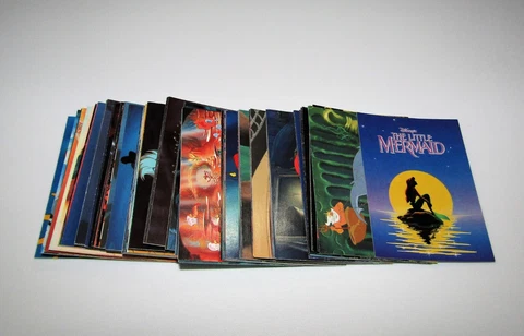 1991 Pro Set Disney The Little Mermaid Base (90) card Set Story Trading Cards Cover