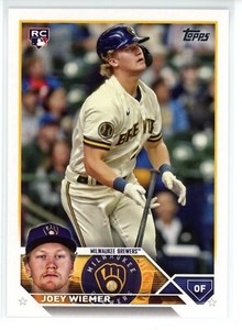 2023 TOPPS UPDATE #US245 JOEY WIEMER (RC)