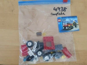 LEGO City 4938 Fuoco 4x4 Polisacco Completo Città  - Foto 1 di 1