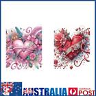 5D Diy Partial Special Shaped Drill Diamond Painting Flowers Of Love Kit 30X40cm