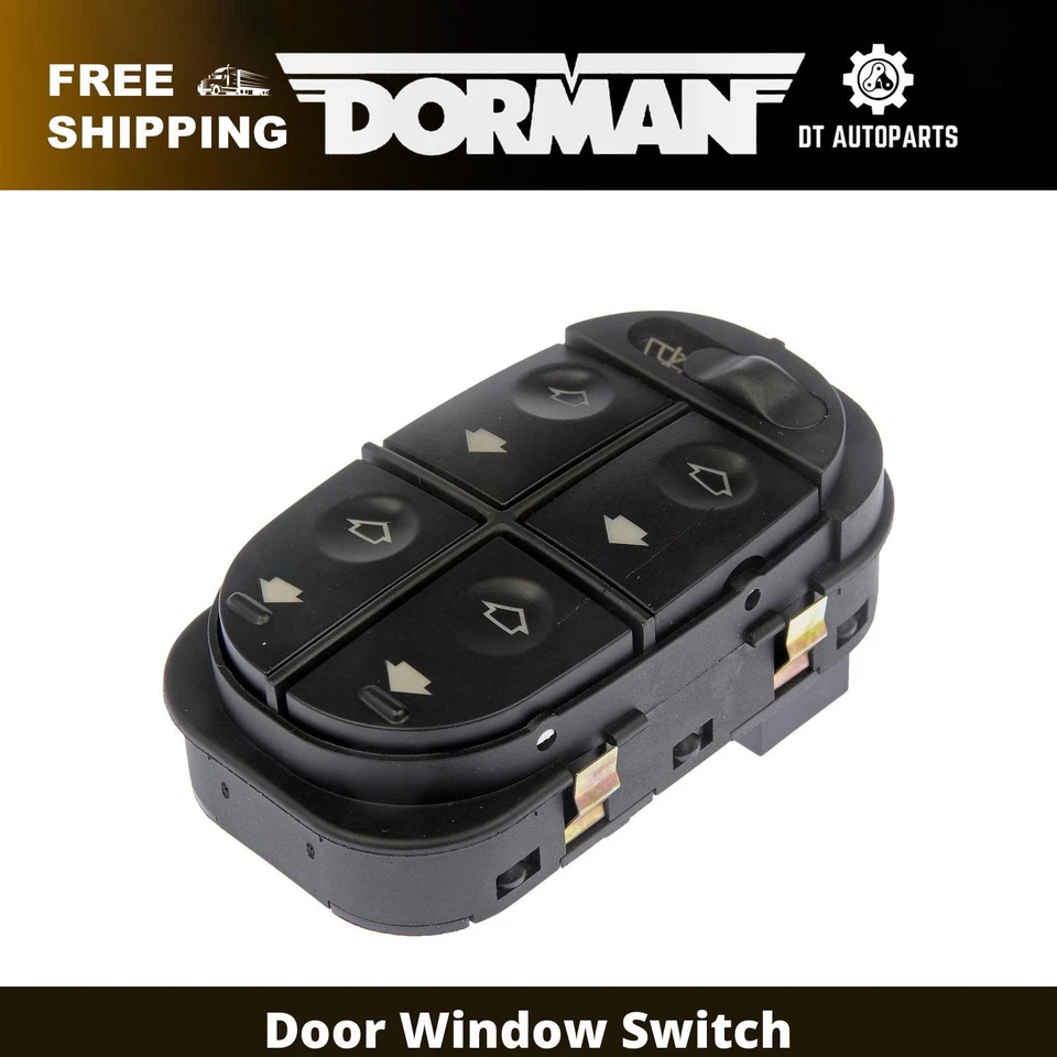 Interruptor de ventana de puerta delantera izquierda Ford Contour Dorman 1995-2000 1996 1997 1998 Foto 1 de 4