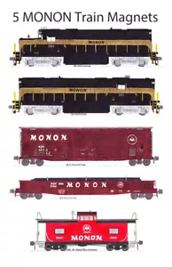 Monon Steel Mill Train 5 imanes Andy Fletcher - Imagen 1 de 1