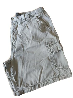 Croft & Barrow Men's shorts size 40" waist brown color cargo style zip up EUC - Image 1 of 4