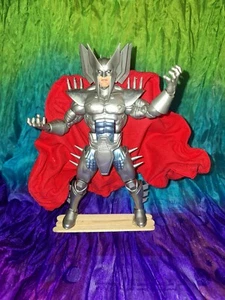 Mantello Rosso Cablato Lungo per MARVEL LEGENDS STRYFE 6-8 POLLICI (Nessuna Figura) - Foto 1 di 4