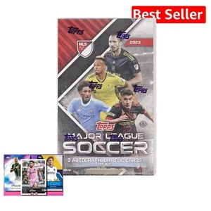 MLS Soccer Hobby Box: 24 Packs with Memorabilia and Autographs - Card Collecting - Picture 1 of 3