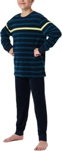 Pijama niño SCHIESSER rizo azul noche anillo NUEVO talla 140 - Imagen 1 de 1