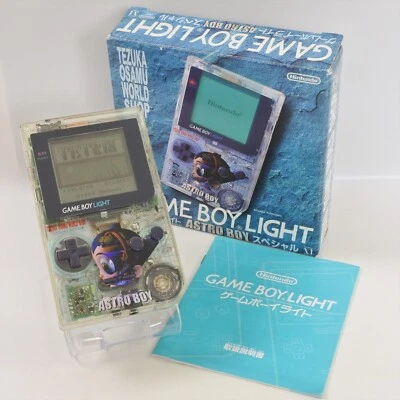 GameBoy Light ASTRO BOY Console Boxed Tezuka Osamu World Shop Nintendo 2394 gb - Image 1 of 4