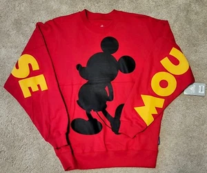 Disney Parks The Mickey Mouse Club Red Spirit Jersey XS NWT - Picture 1 of 2