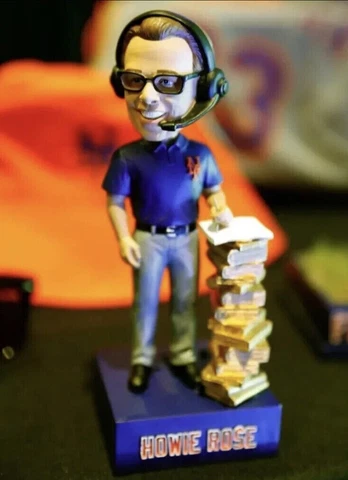 Howie Rose Sound Bobblehead Radio New York Mets Giveaway 5/31/23 SGA Cover