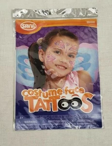 Savvi Costume Halloween Tatuaggi Viso Bambini - Foto 1 di 2