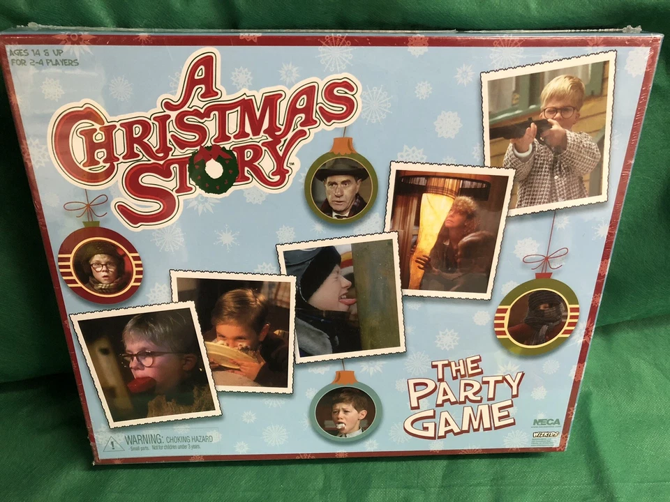 a Christmas Story Party Board Game Wizkids 2010 Complete 4 Collectible Miniature