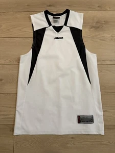 Vintage AND1 π Basketball π Jersey (Size Medium) - Picture 1 of 7
