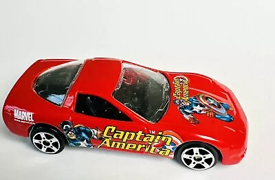 MAISTO 2002 ULTIMATE MARVEL SERIES CAPTAIN AMERICA CHEVROLET 1997 CORVETTE - Image 1 of 4