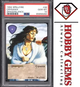 CRYSANIA PSA 10 1994 Spellfire Dragonlance #26 - Picture 1 of 2