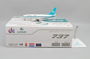 Luxair B737-500 Reg: LX-LGO JC Wings scala 1:200 modellino pressofuso XX20113 (HK) - Foto 1 di 12