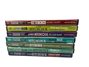 Alfred Hitchcock: The Early Years 7 Discs, 2000 LaserLight 7 Films - Region Free - Picture 1 of 23