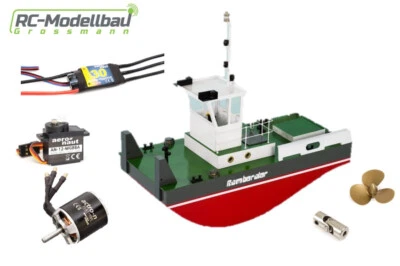 Aeronaut 304800 Ramborator Springer Tug Arbeitsschiffe Komplett inkl. Zubehör - Bild 1 von 4